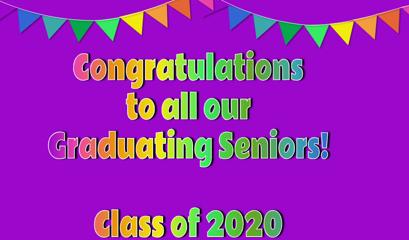 congratulations class of 2020
