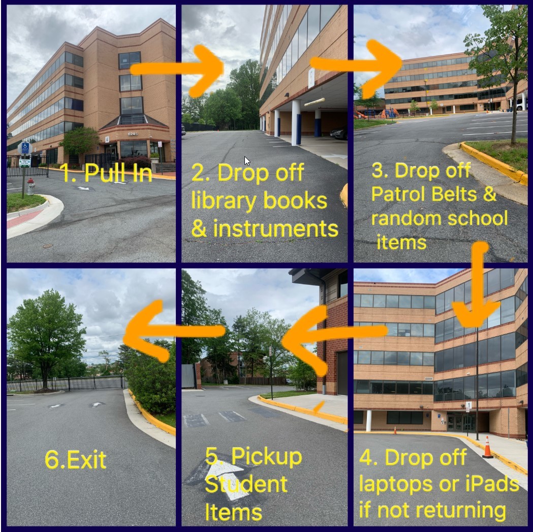 Pick up Drop off Instructions