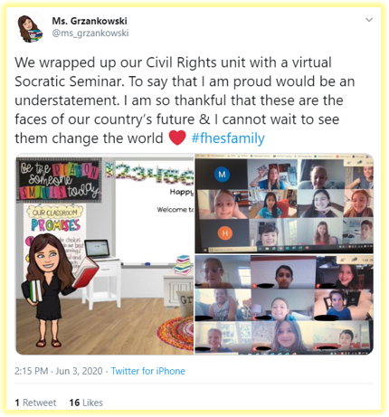 virtual Socratic Seminar