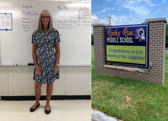 fran legendre retirement photo