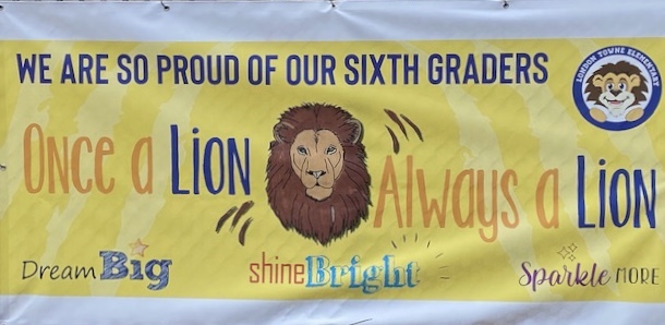 Congratulations Sixth Grade Banner