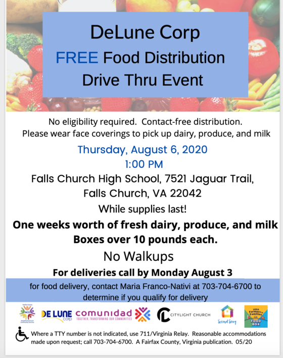 FCHS Food Distribution