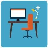 Dedicate a space for your child to do their work. 