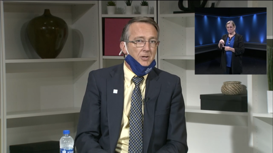 Superintendent at Town Hall