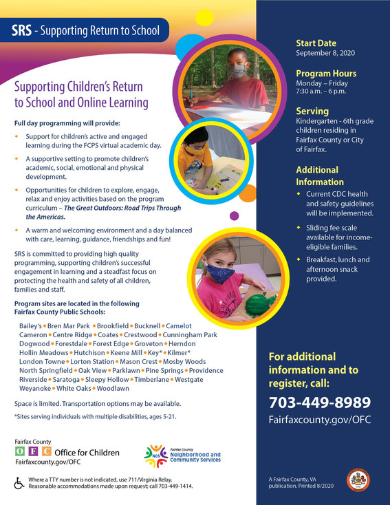 return to school flyer