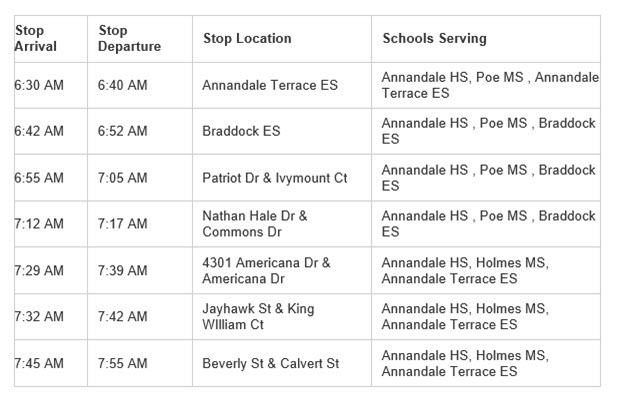 grab and go schedule