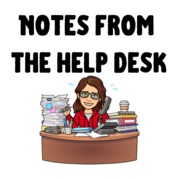 Notes from the help desk