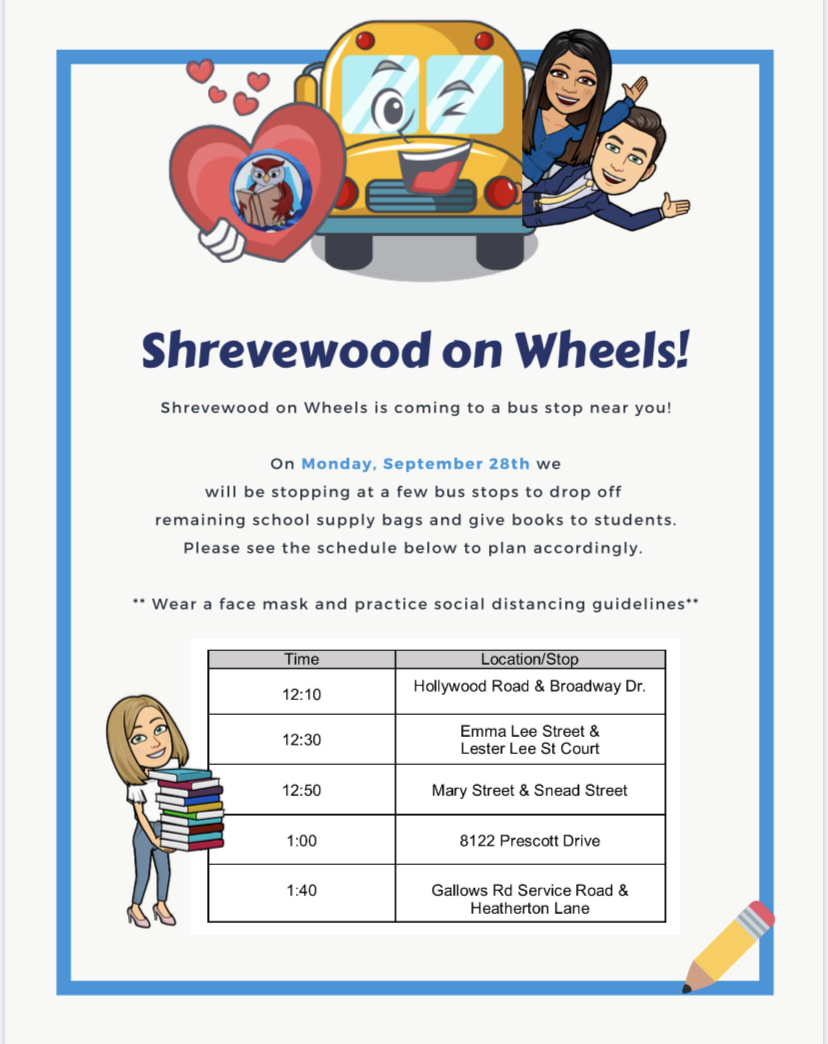 Shrevewood on Wheels!
