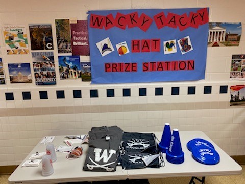 Wacky Tacky Hat Prize Table