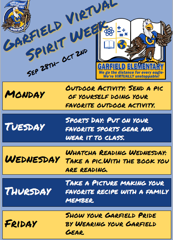 Virtual Spirit Week2