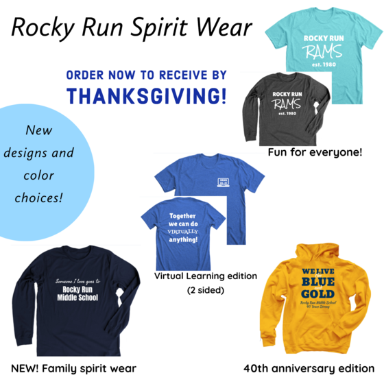 rocky run spirit wear