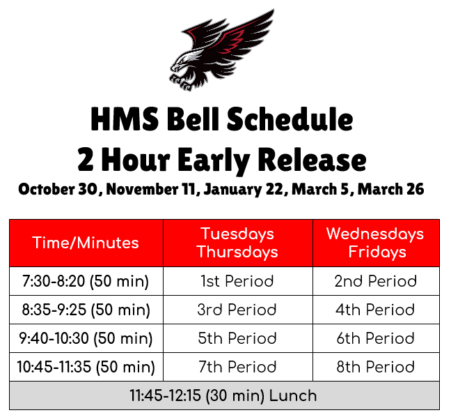 bell schedule