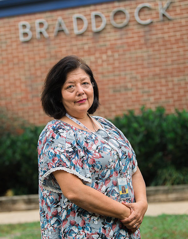 Jakelin Lake, Braddock ES, office assistant