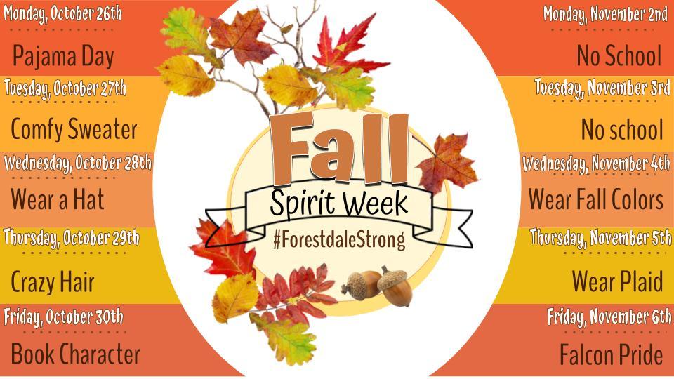 Fall Spirit Days