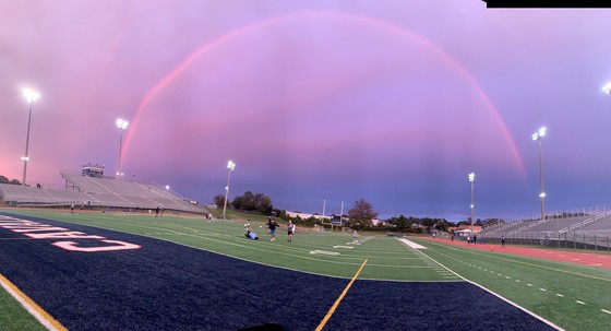 Rainbow over WTW