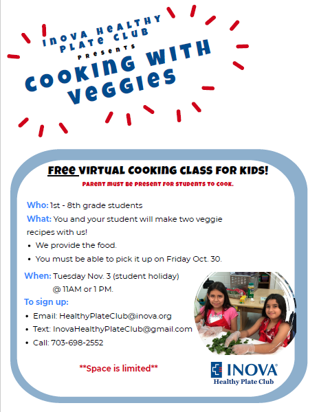 Cooking Class Flyer