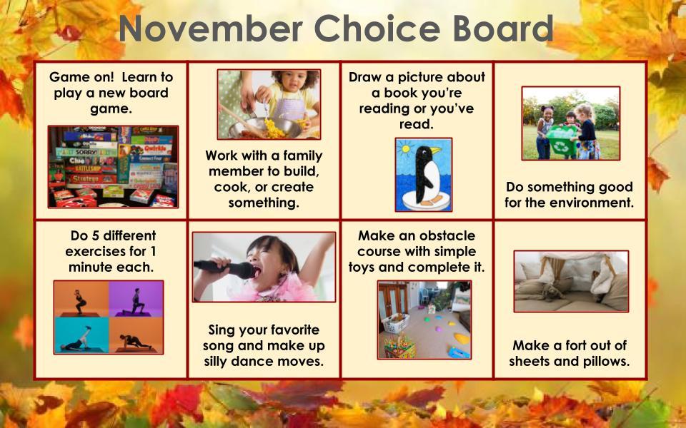 November choiceboard 2