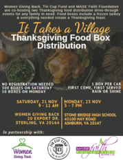 Thanksgiving Flyer