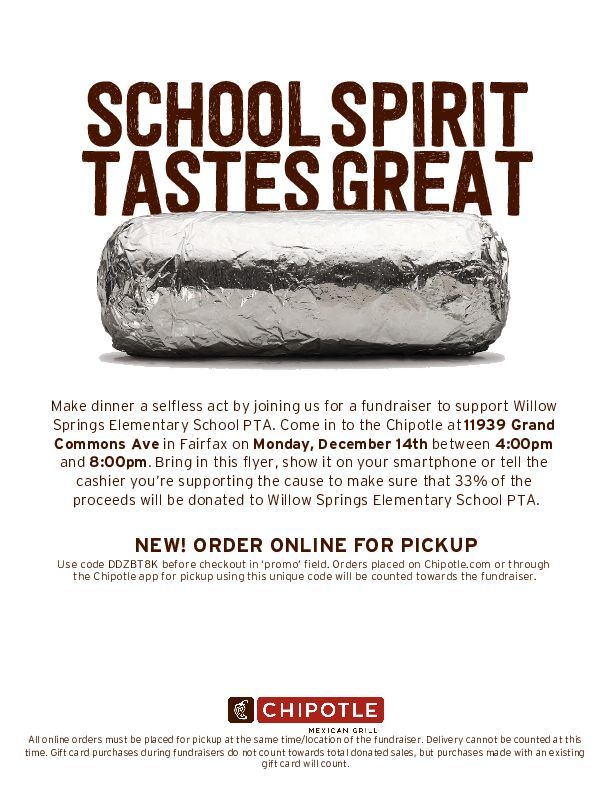 Chipotle Flyer