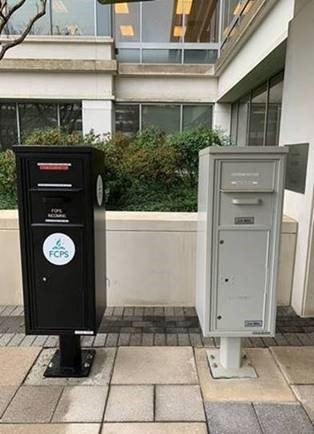 A new FCPS Pony mailbox has been installed in front of the Gatehouse main lobby entrance.