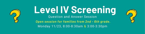 level IV screening Questions and Answers