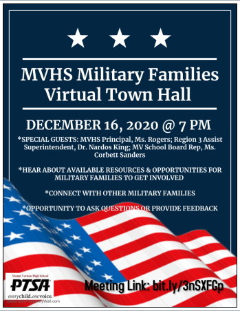 Military Townhall Flyer