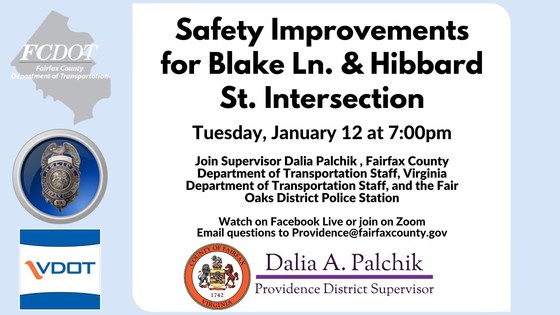 Safety Improvements for Blake Ln & Hibbard St Intersection
