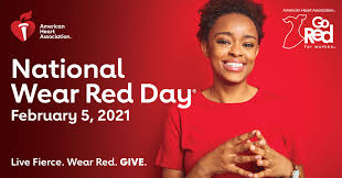 National Wear Red Day, Feb 5, 2021