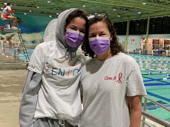 Naomi White - Senior Swim Team Member