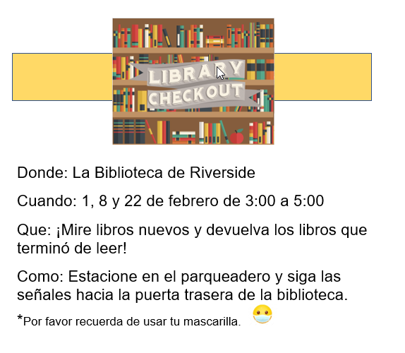 FEB library sched SPANISH