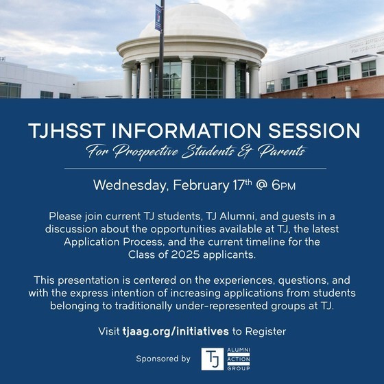 TJHSST Information Session Picture
