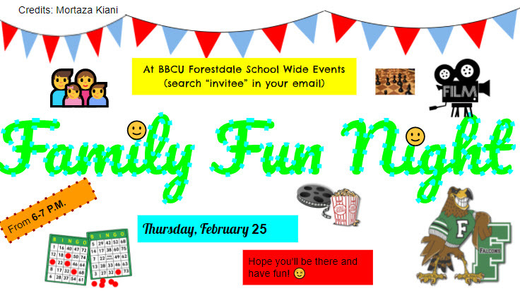 Falcon Family Fun Night