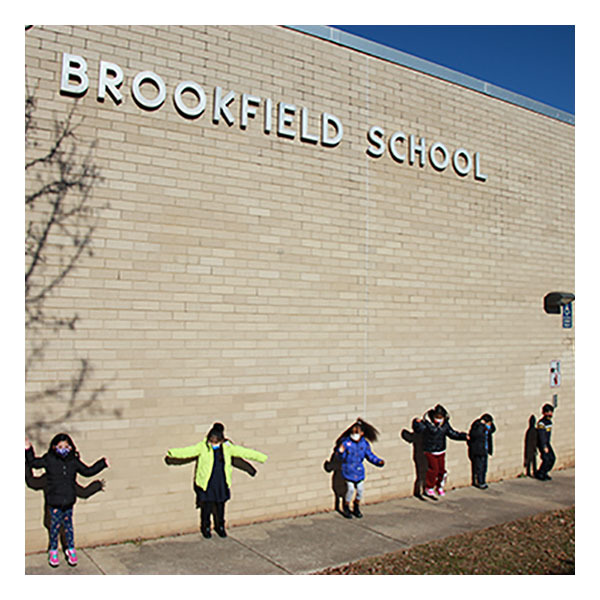 A Photo outside of Brookfield School