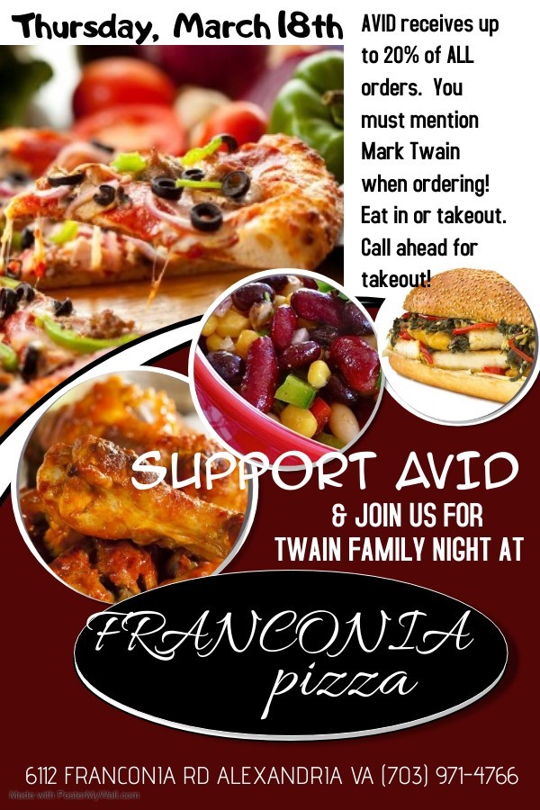 AVID Fundraiser