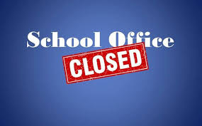 School Office closed