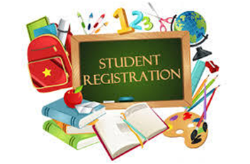 Student registration graphic