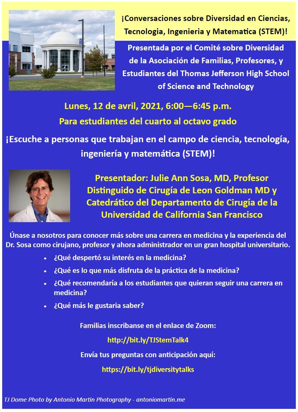 Diversity STEM Talk - Spanish