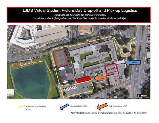 picture day logistics map