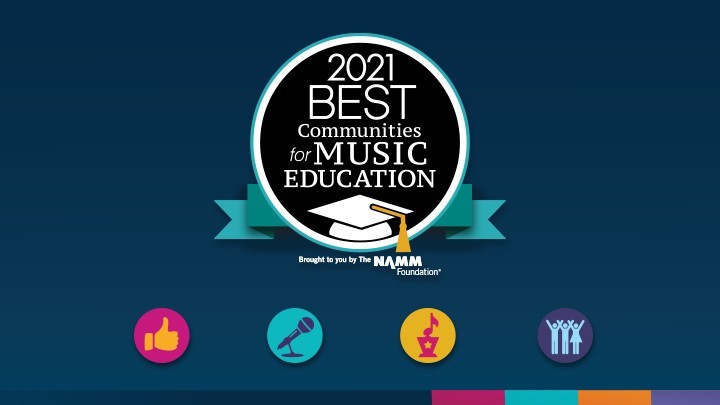 graphic for NAMM music award