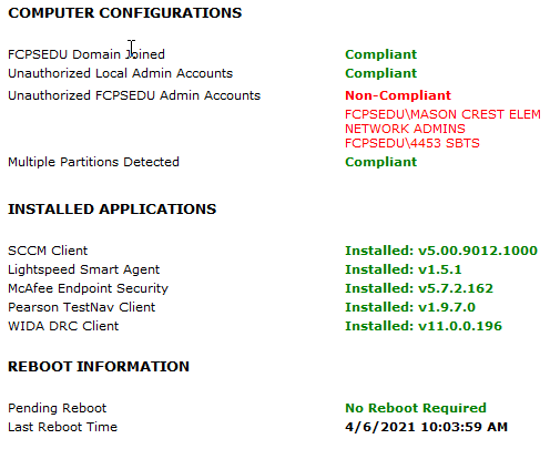computer health check image