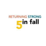 Returning Strong 4 in fall graphic
