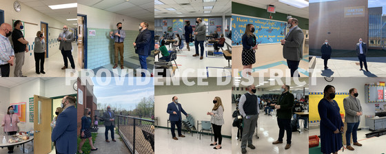 Collage of Providence District staff