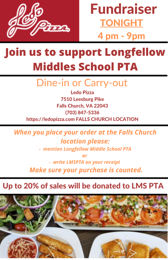 Ledo pizza fundraiser