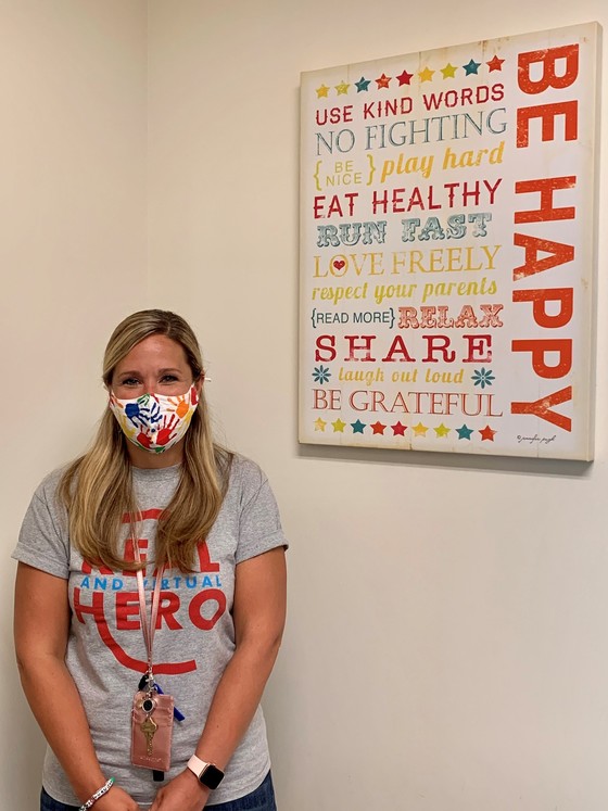 Teacher Rochelle Casey was the recipient of the Miss Mac award from the Clermont PTA this year.