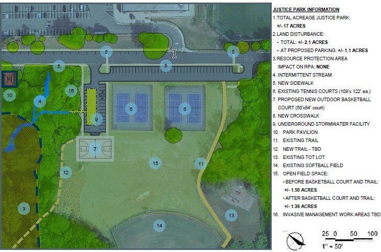 Justice Park Proposed