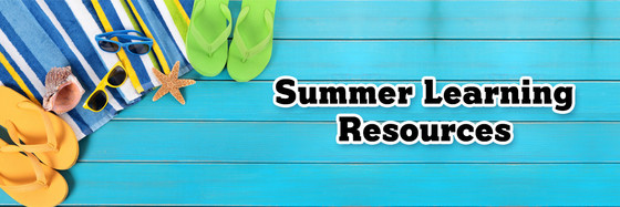 Summer Learning Resources graphic