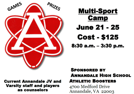 Multi Sport Camp Flyer