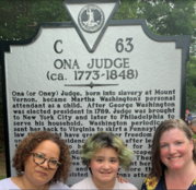 Ona Judge historical marker