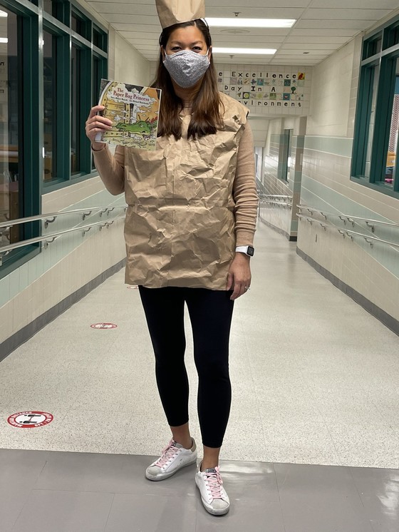 Paperbag princess costume