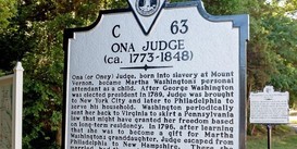 Ona Judge historical marker